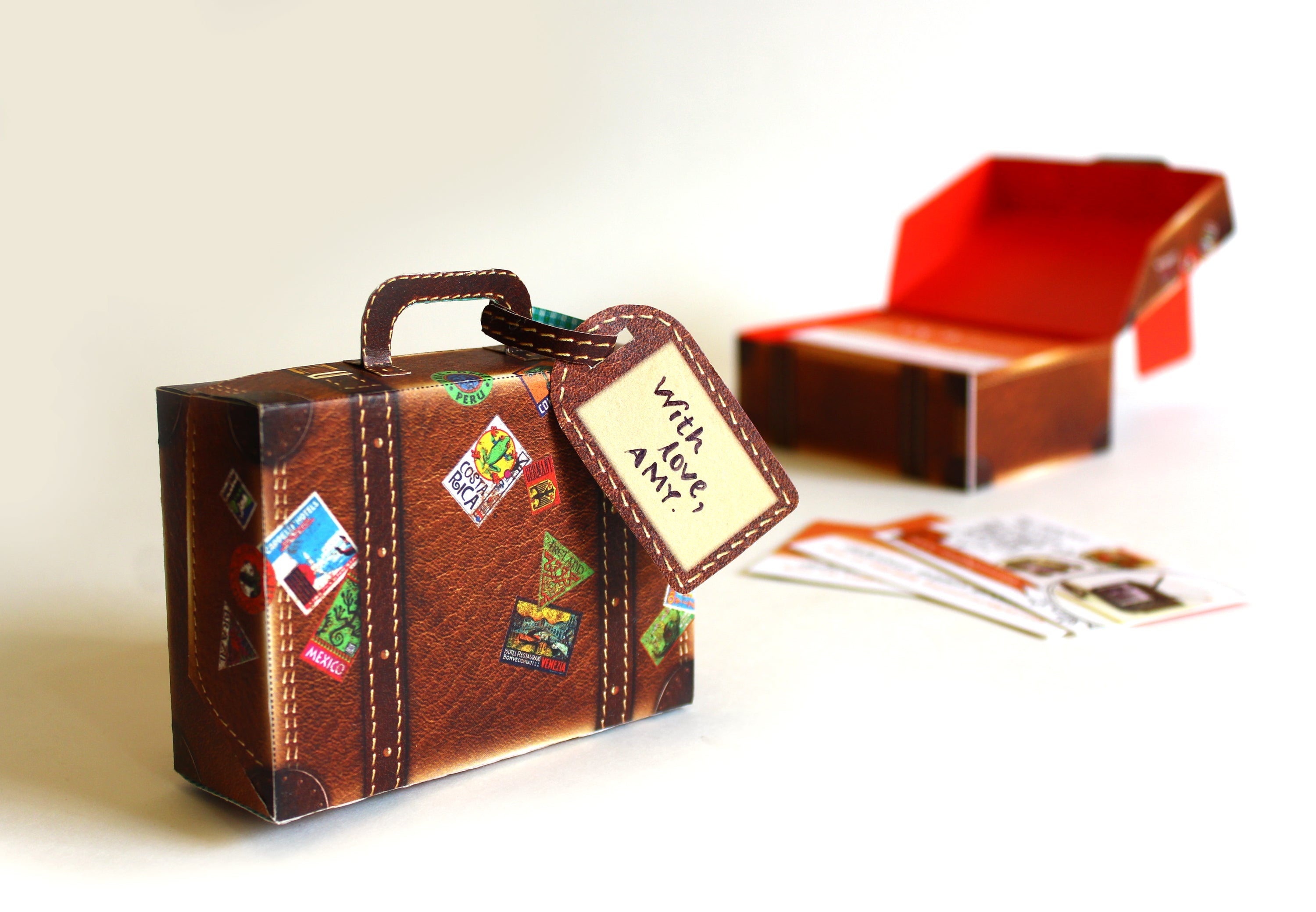 New Paper Suitcase Gift Sets - Making it Lovely